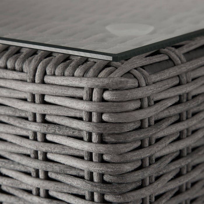 Salon en rotin avec cadre en aluminium Bellaria 