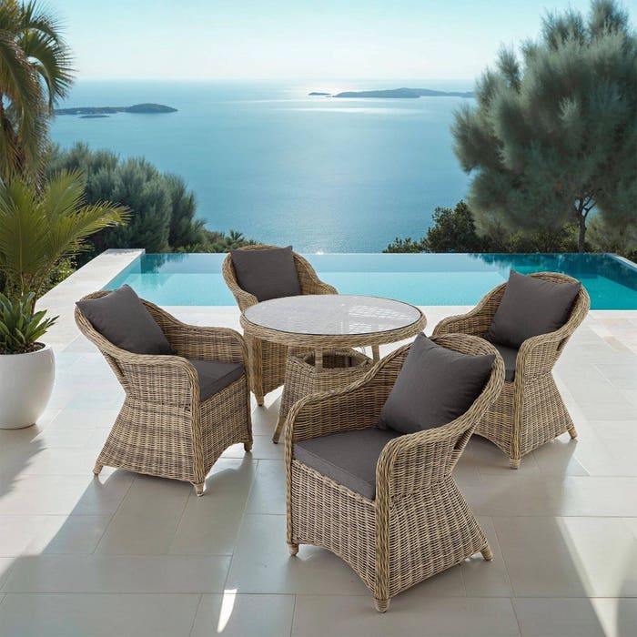 Salon de jardin ZURICH 4 places