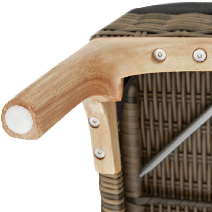 Salon en rotin avec cadre en aluminium Bellaria 