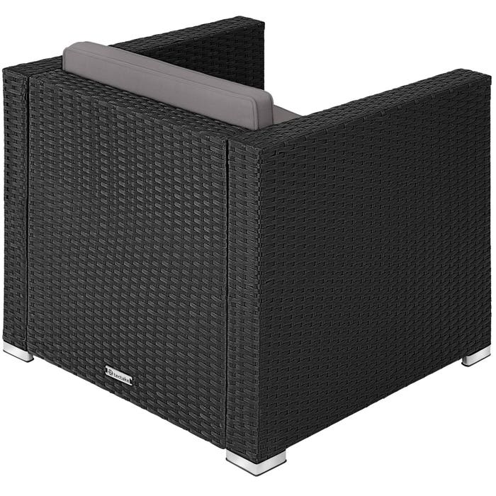 Salon en rotin Lignano avec 2 fauteuils